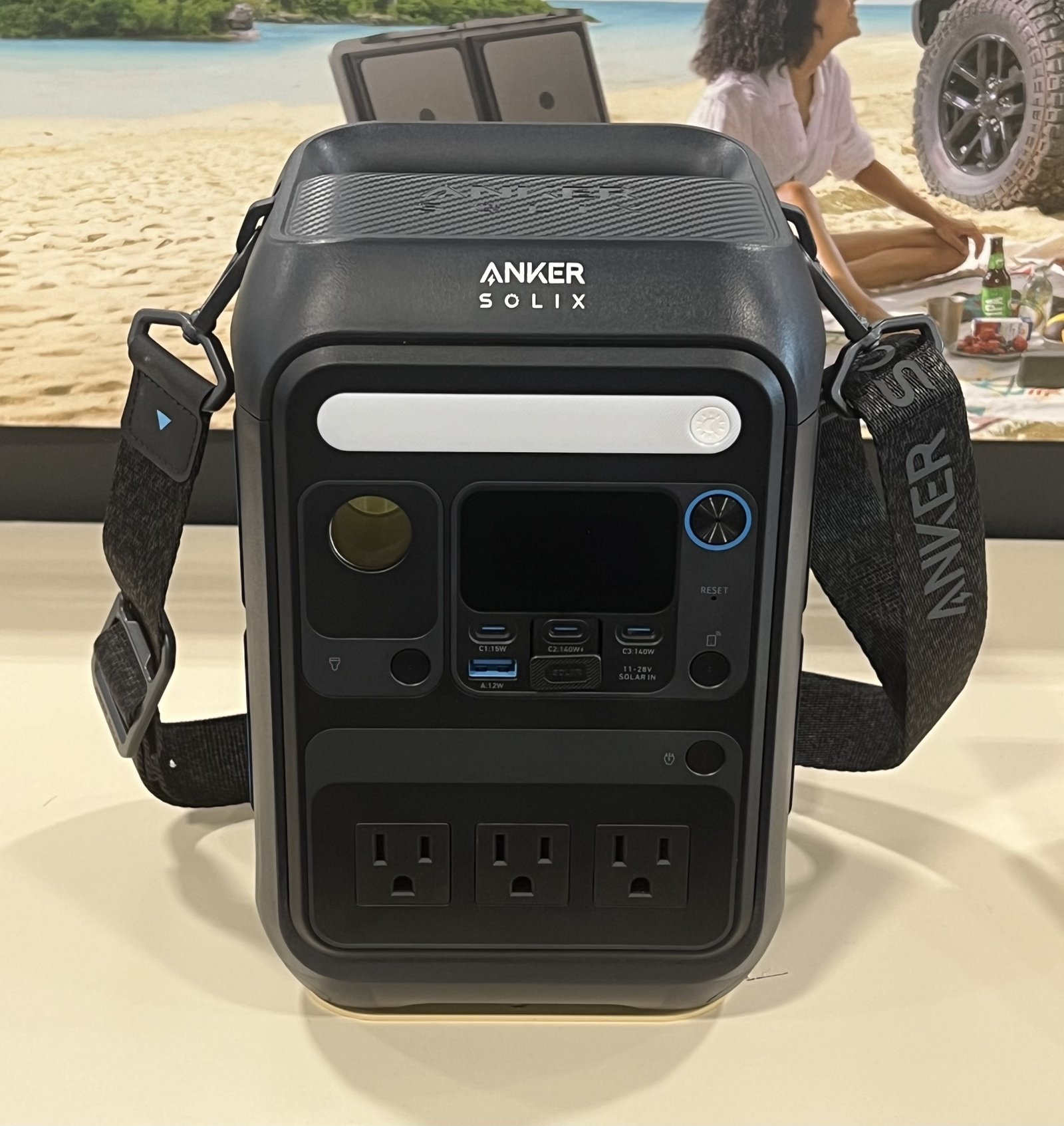 Anker SOLIX portable power station.