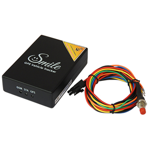 A GPS vehicle tracker device of the type used in remote starter-disable systems, real photograph.