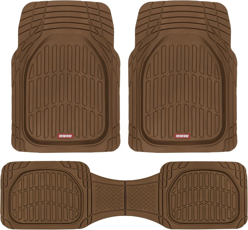 Motor Trend FlexTough Deep-Dish All-Weather Floor Mats