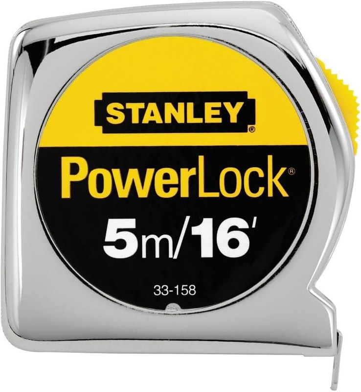 STANLEY PowerLock Tape Measure, 16 ft