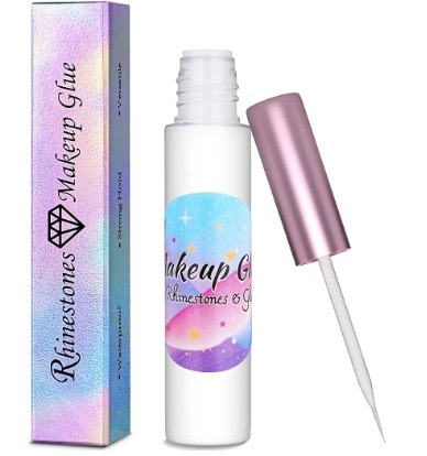 Cosmetic Face-Gem Adhesive