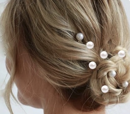 Pearl Hair Clips