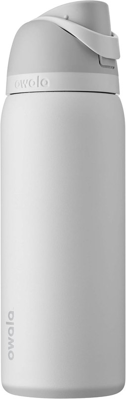 Owala FreeSip Stainless Steel Water Bottle 32 oz Shy Marshmallow
