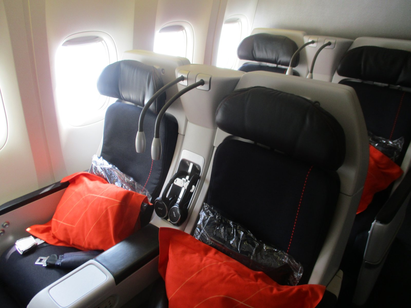 Air France premium economy seat, Boeing 777-200ER