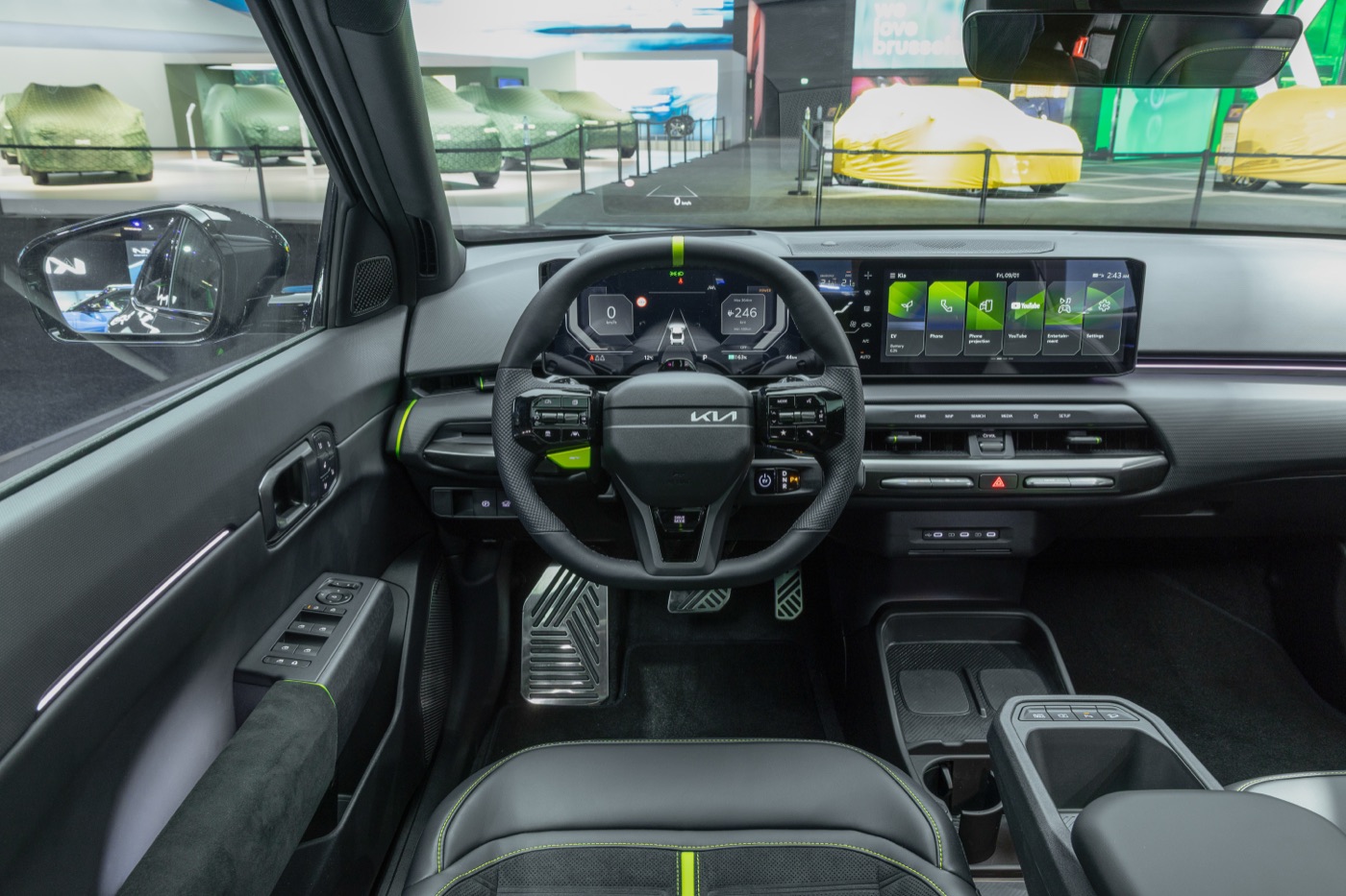Kia EV4 interior, official Kia press photography, cabin detail 2.
