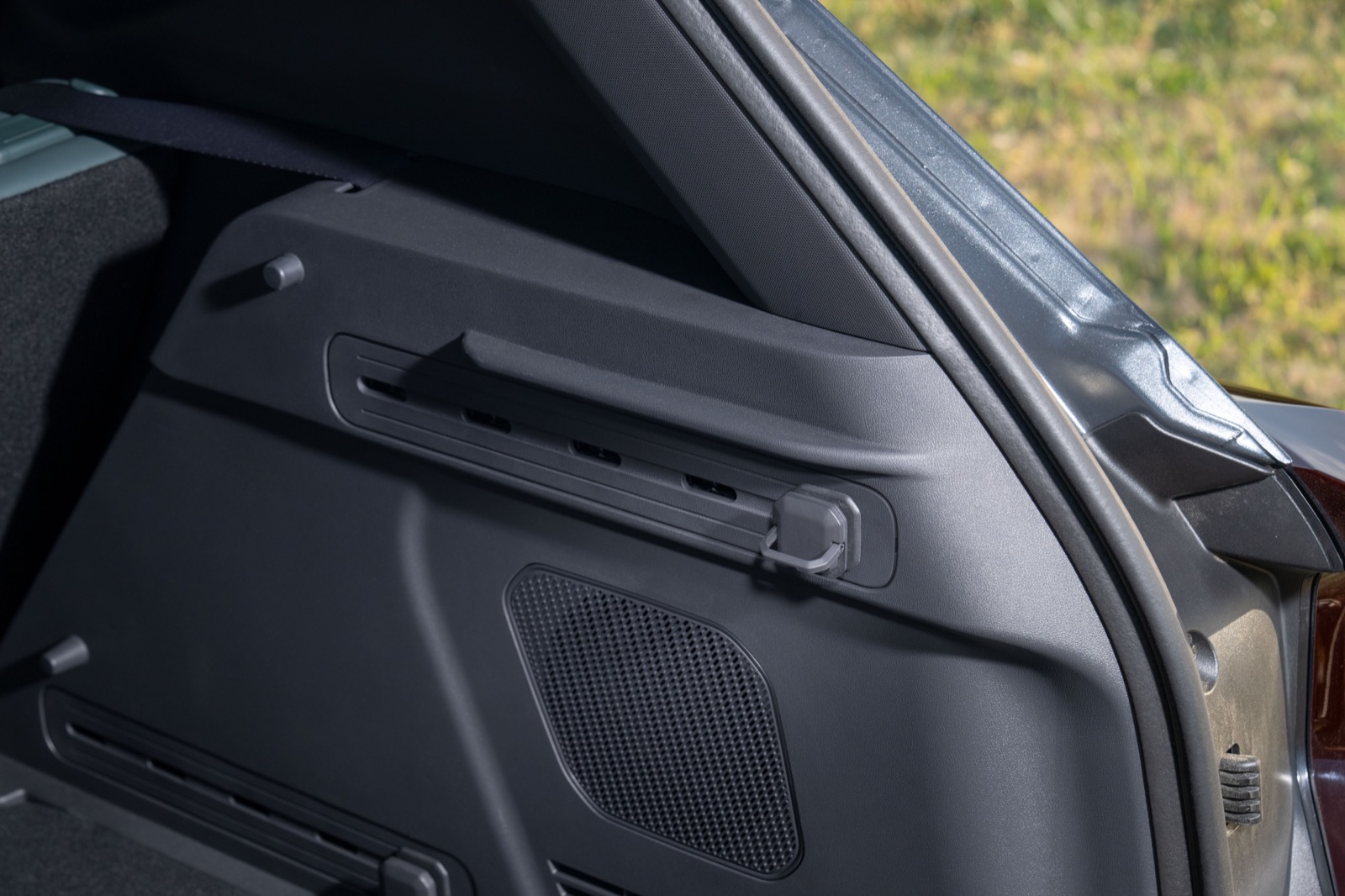 2027 Kia Seltos rear cargo area, official Kia press photography.