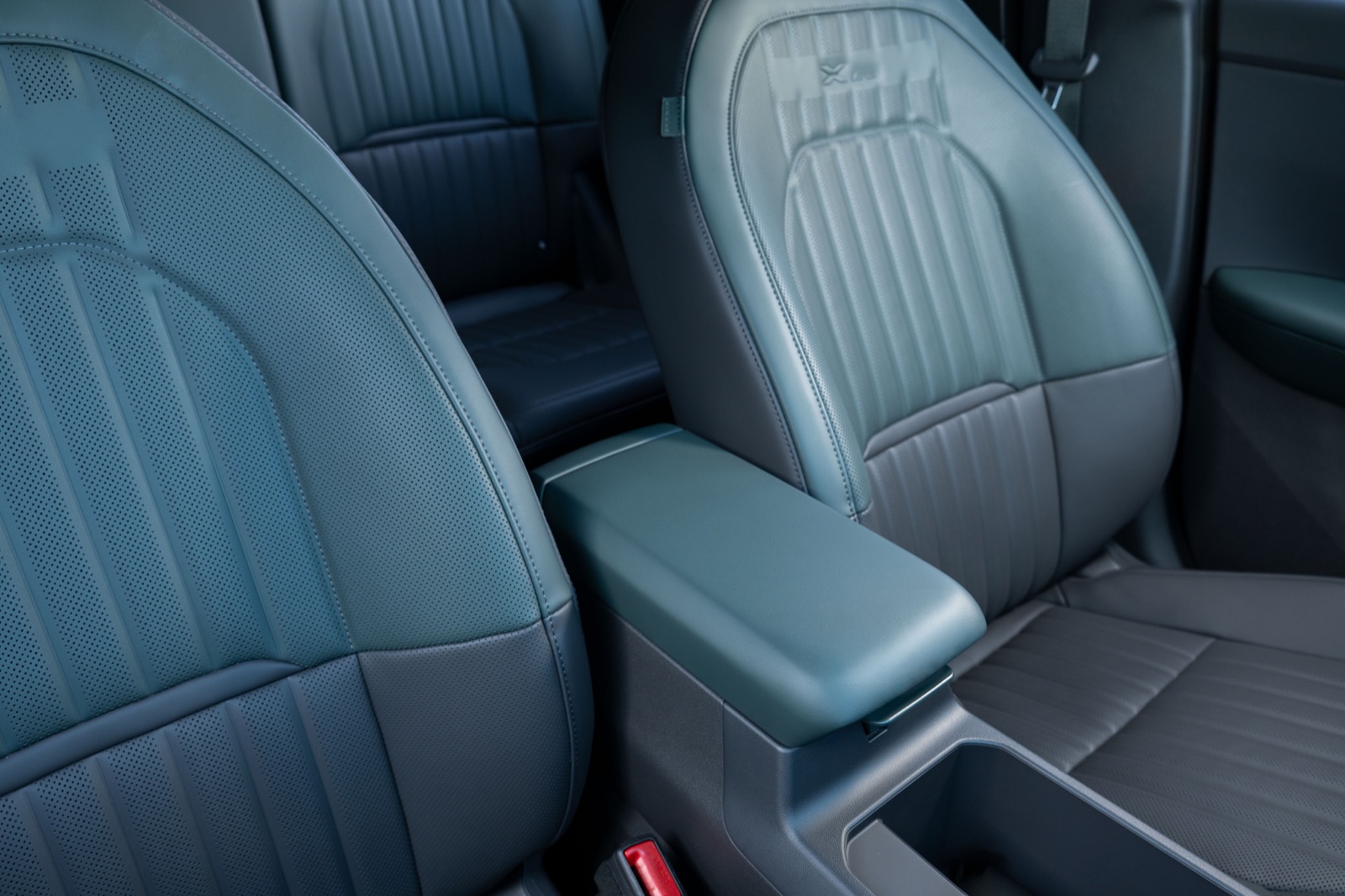 2027 Kia Seltos quilted front seats, official Kia press photography.