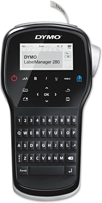 DYMO 1815990 LabelManager 280, 2 Lines, 4w x 2 3/10d x 7 9/10h (DYM1815990)