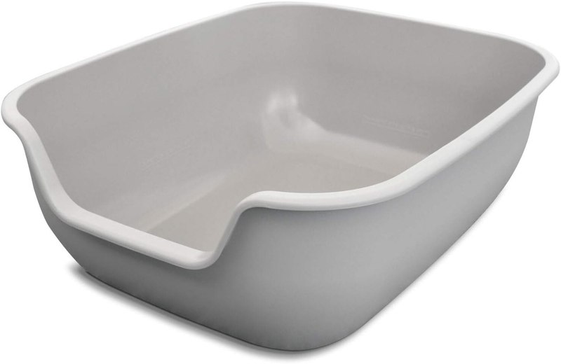 PetFusion BetterBox Non-Stick Large Litter Box, Pet Safe Coating for Easier Cleaning, Open Top Promotes Healthy Usage, Made of Stronger ABS Plastic | Non-Stick Coating for Easier Cleaning and Superior Hygiene, Made of Stronger ABS Plastic