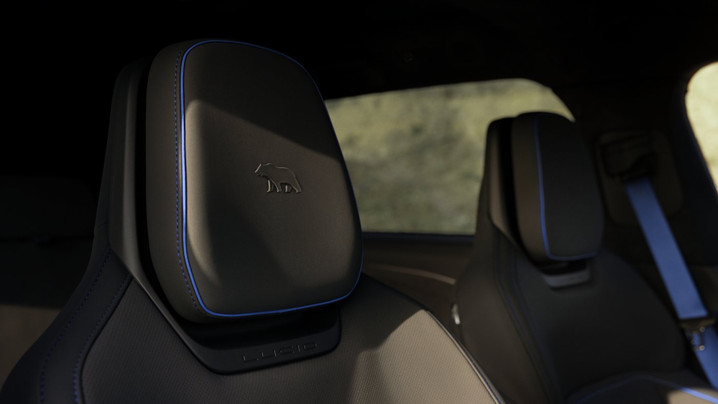 Lucid Gravity GT-S, official press photograph.