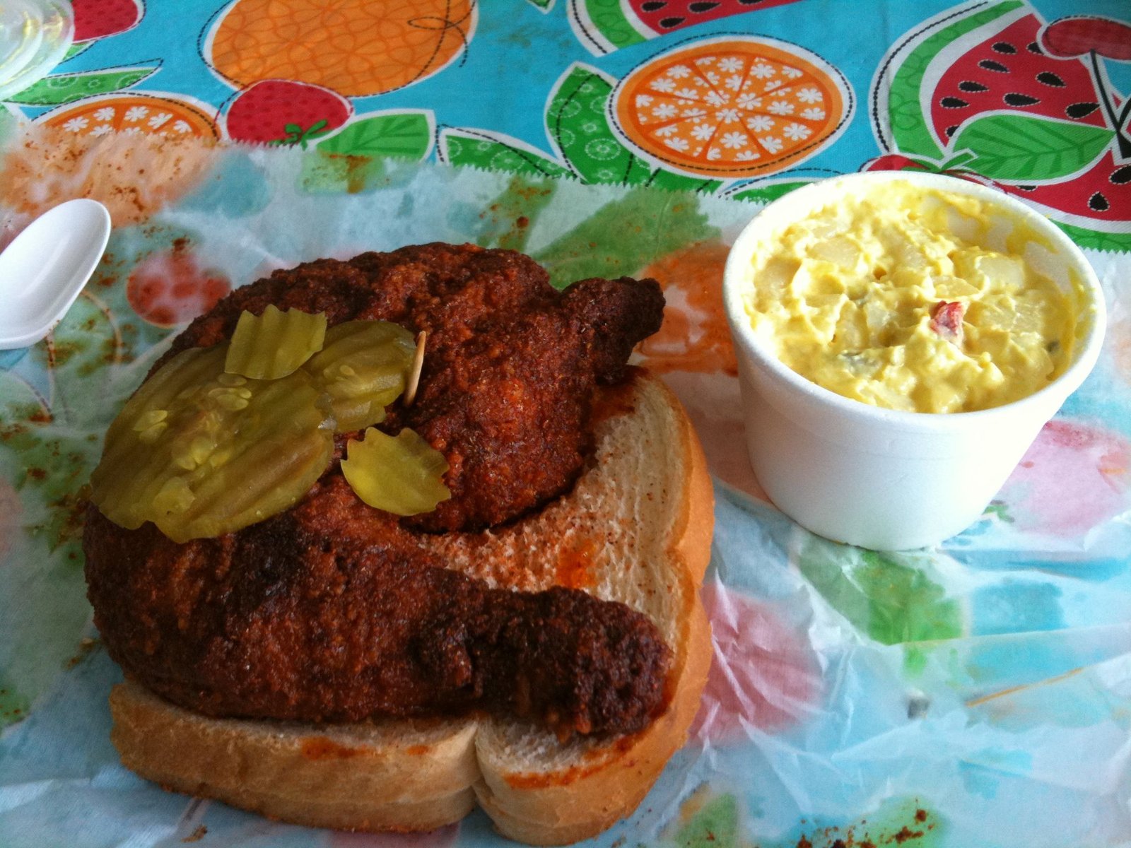 Prince's Hot Chicken Shack, the original Nashville hot chicken restaurant.