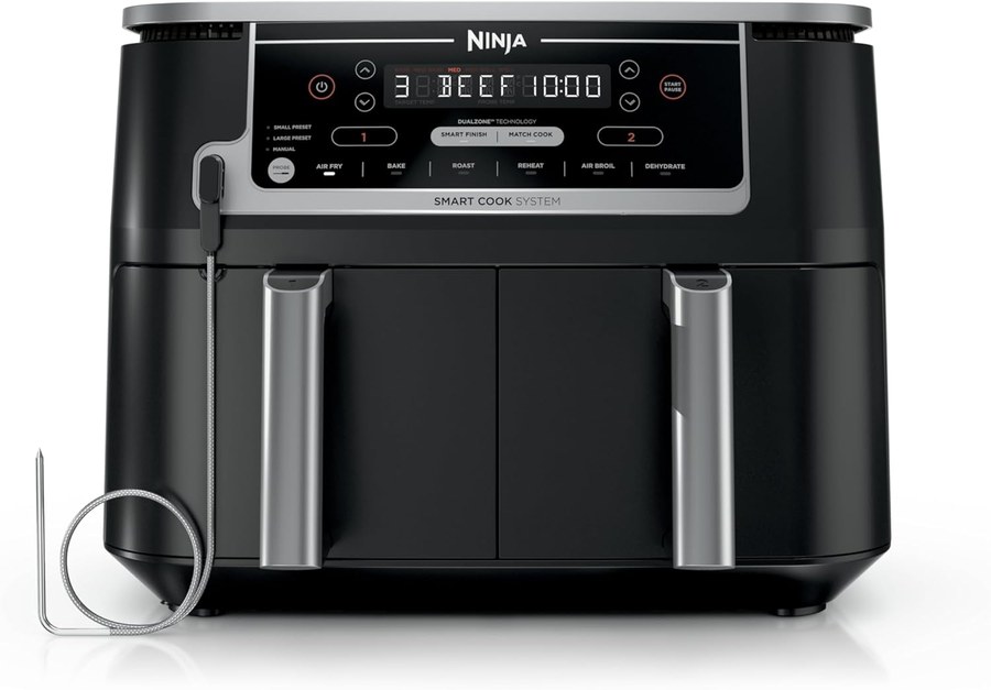 Ninja DualZone DZ550, baskets side by side