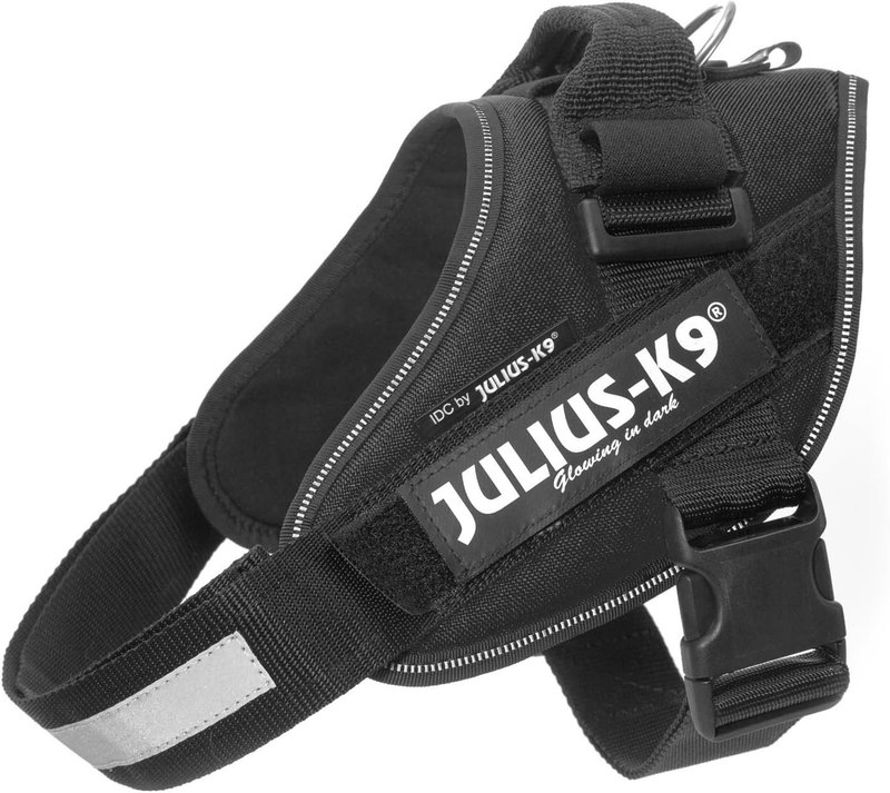 Julius-K9, 16IDC-P-0, IDC Powerharness, Dog Harness, Size: 0, Black