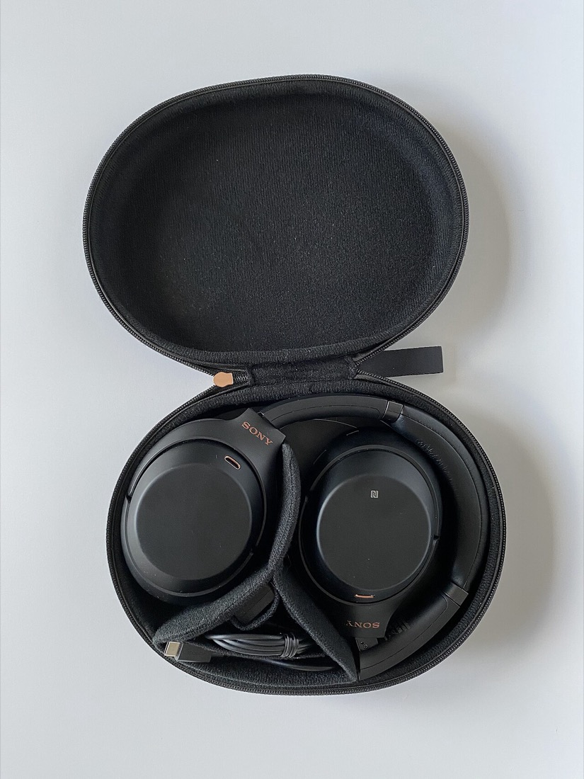 Sony WH-1000 series noise-canceling headphones