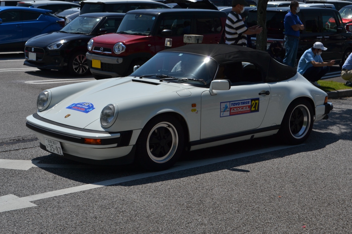 Porsche 911 Carrera 3.2 Speedster, 1989, real photograph, Wikimedia Commons, shot 4.
