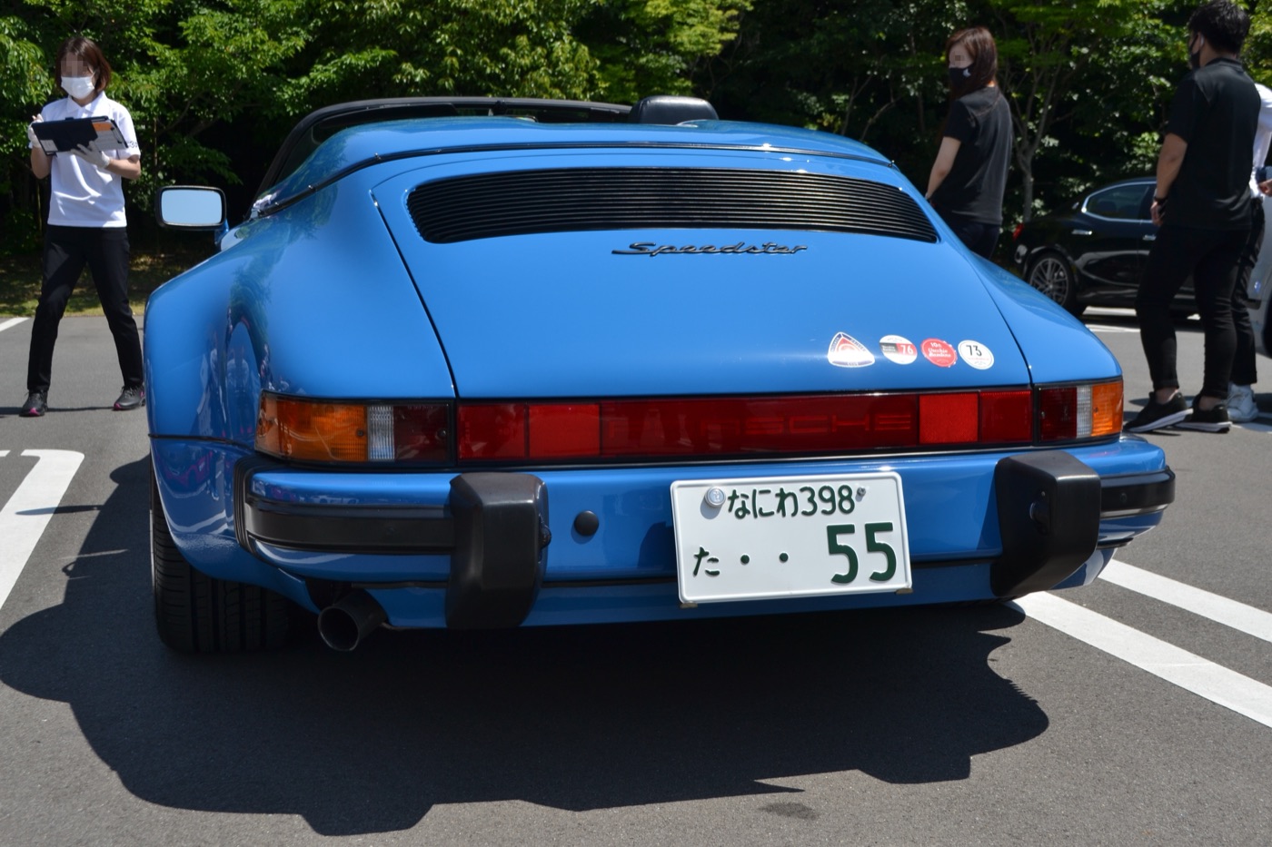 Porsche 911 Carrera 3.2 Speedster, 1989, real photograph, Wikimedia Commons, shot 5.