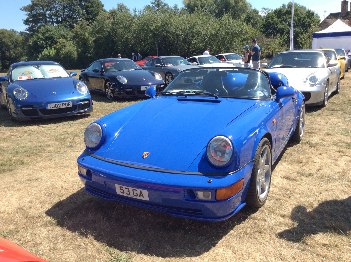 Porsche 964 Speedster, real photograph, Wikimedia Commons, shot 1.