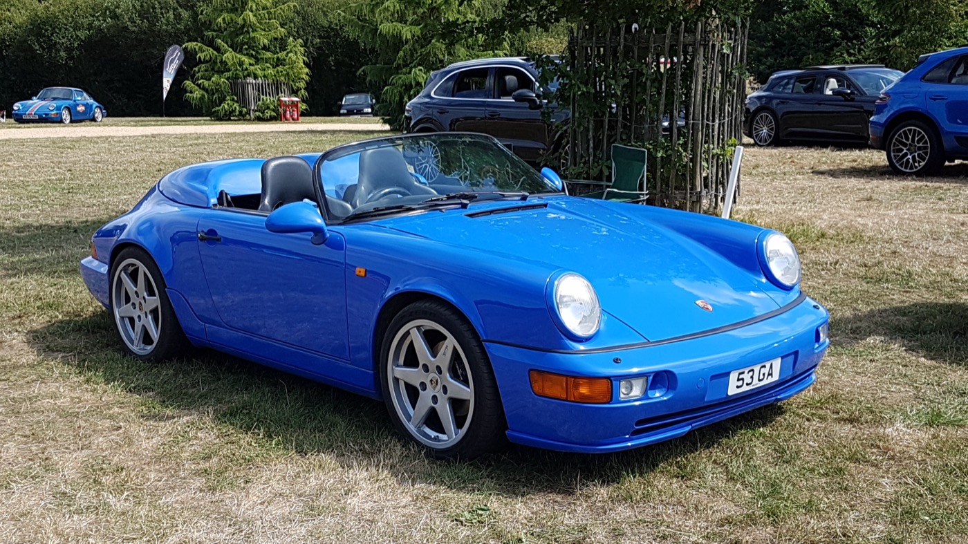 Porsche 964 Speedster, real photograph, Wikimedia Commons, shot 3.