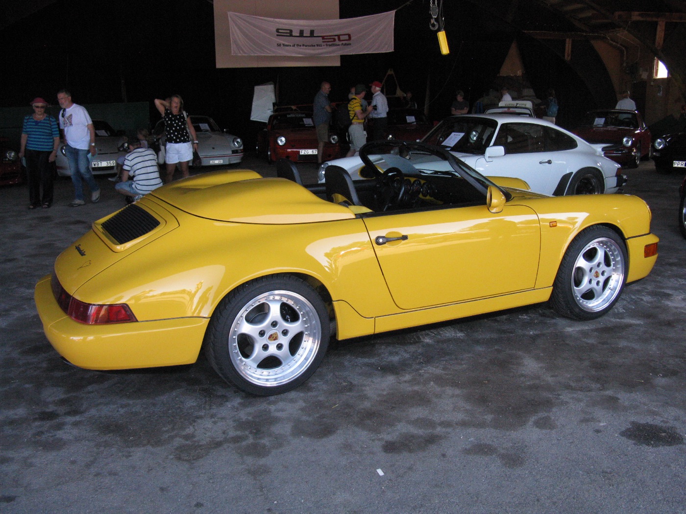 Porsche 964 Speedster, real photograph, Wikimedia Commons, shot 4.