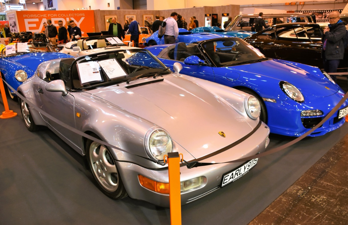 Porsche 964 Speedster, real photograph, Wikimedia Commons, shot 7.