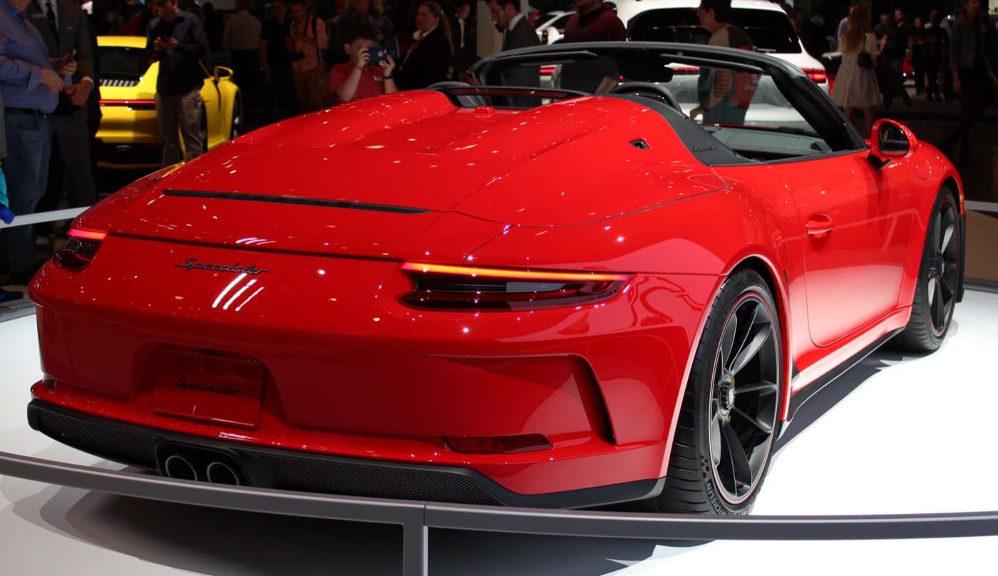 Porsche 991 Speedster, real photograph, Wikimedia Commons, shot 2.