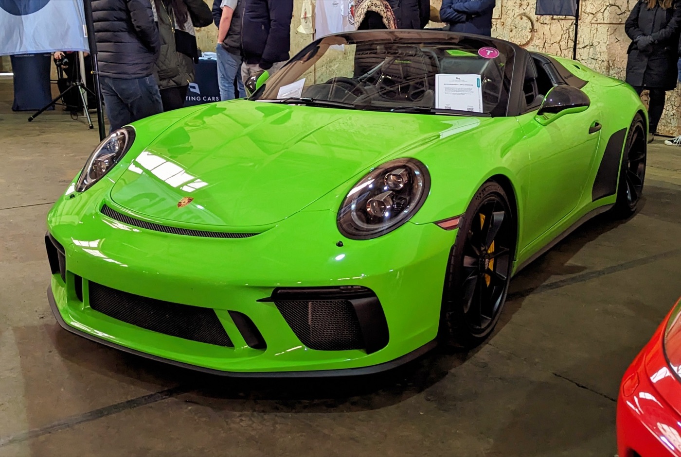 Porsche 991 Speedster, real photograph, Wikimedia Commons, shot 3.