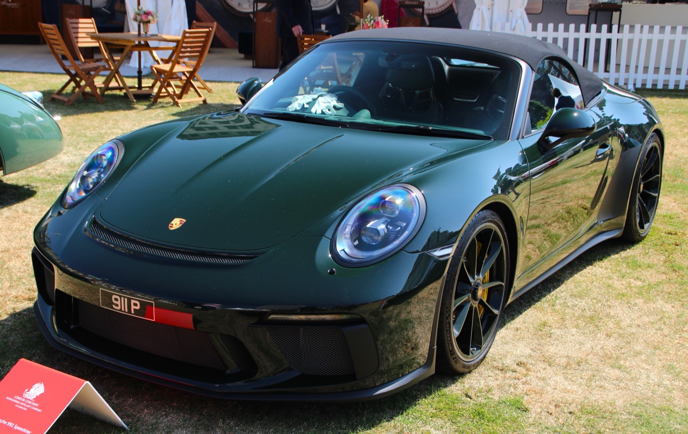 Porsche 991 Speedster, real photograph, Wikimedia Commons, shot 6.