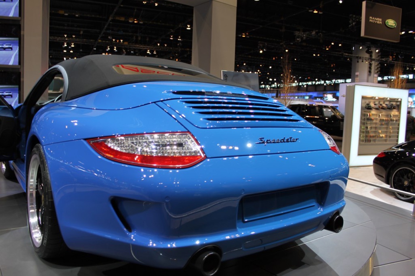 Porsche 997 Speedster, real photograph, Wikimedia Commons, shot 4.