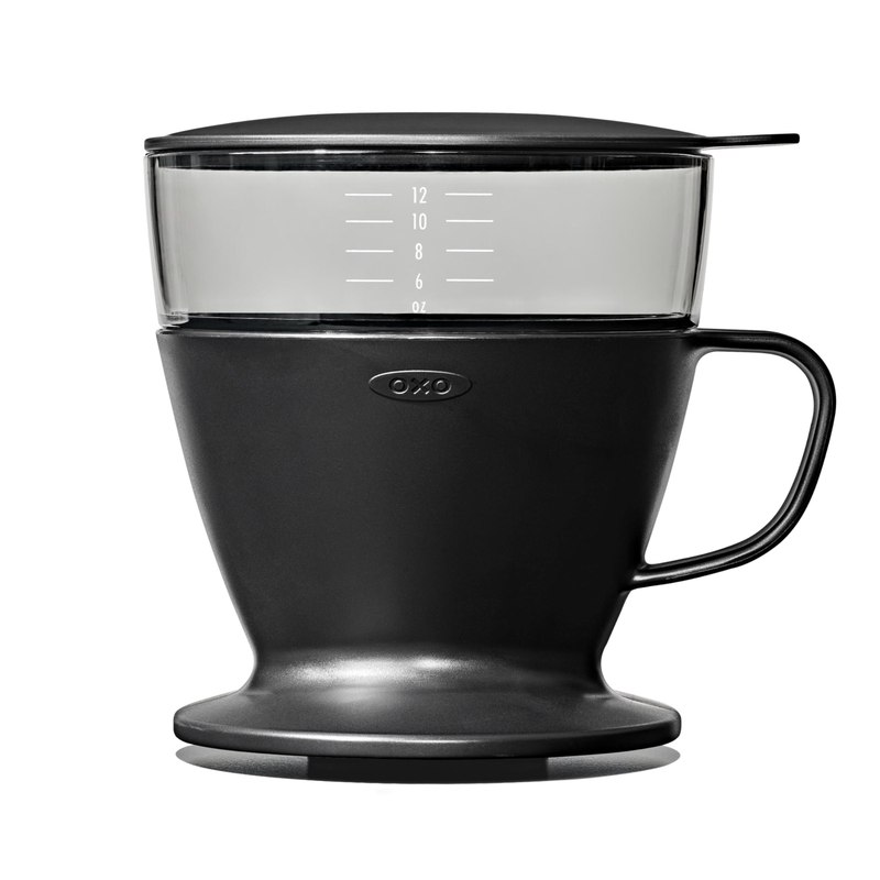 OXO Brew Pour Over Coffee Maker with Water Tank — Matte Black