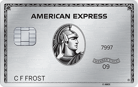 American Express Platinum Card, official card art
