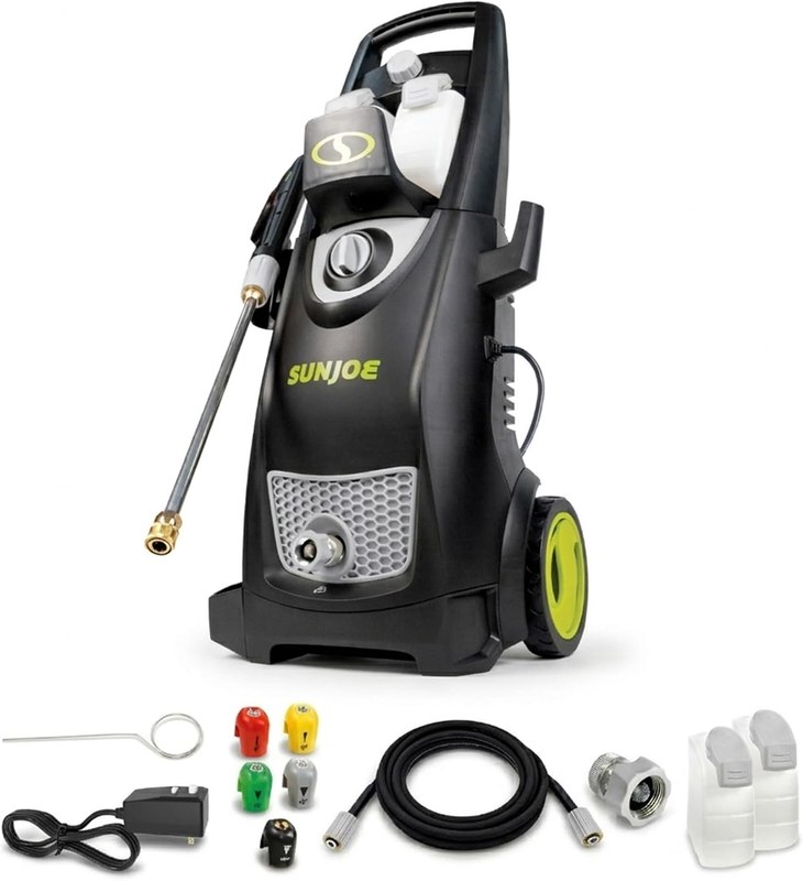 Sun Joe Pressure Washer, Electric Power Washer, 2500 Max PSI, SPX3000 | Heavy-Duty 2500 Ma