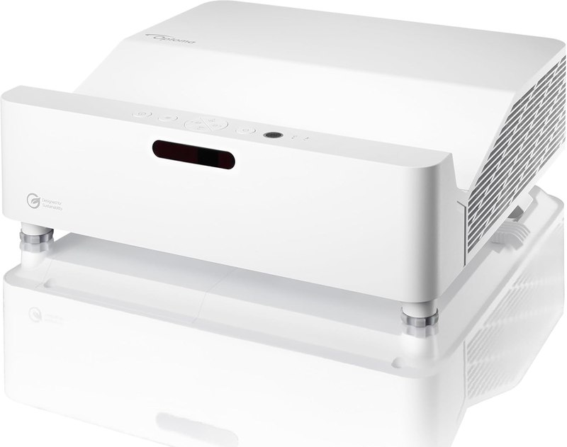 Optoma GT3500HDR 1080p Full HD Home Laser Projector | Ultra Short Throw, 3800 Lumens, Enhanced Game Mode with 8ms input lag @ 1080p
