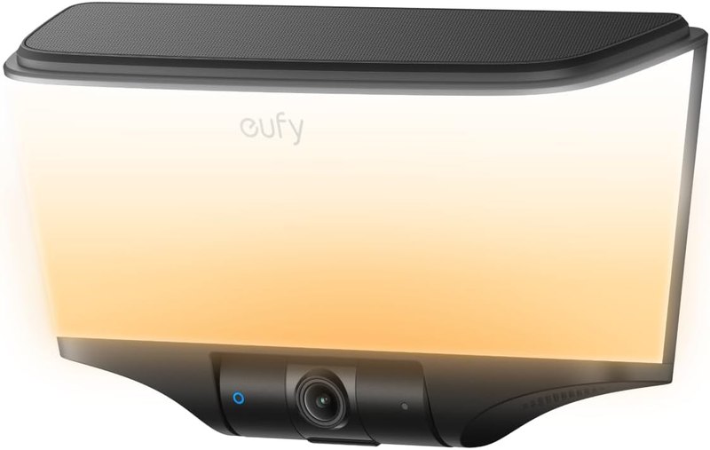 eufy Security Wall Light Cam S4, 4K Ultra HD, Solar Security Camera | Wireless Outdoor Cam