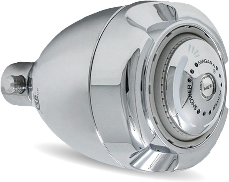 Niagara Conservation Earth Spa with Soap and Soak High Efficiency 1.5 GPM Showerhead in Chrome, N2915C-V