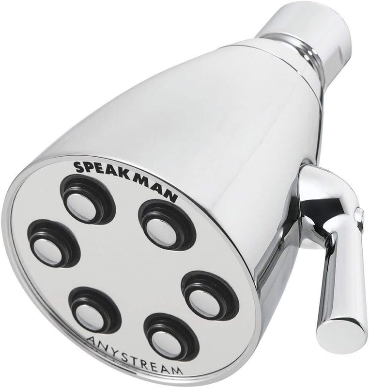 Speakman S-2252 Signature Icon Anystream Adjustable High Pressure Shower Head-2.5 GPM Soli