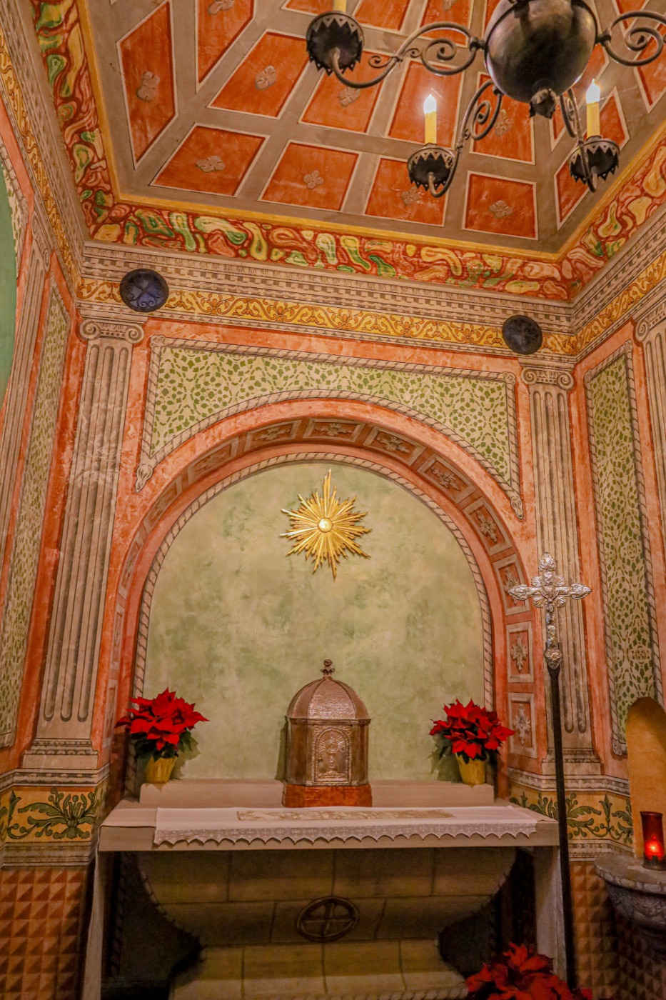 Mission Santa Barbara, real photograph.