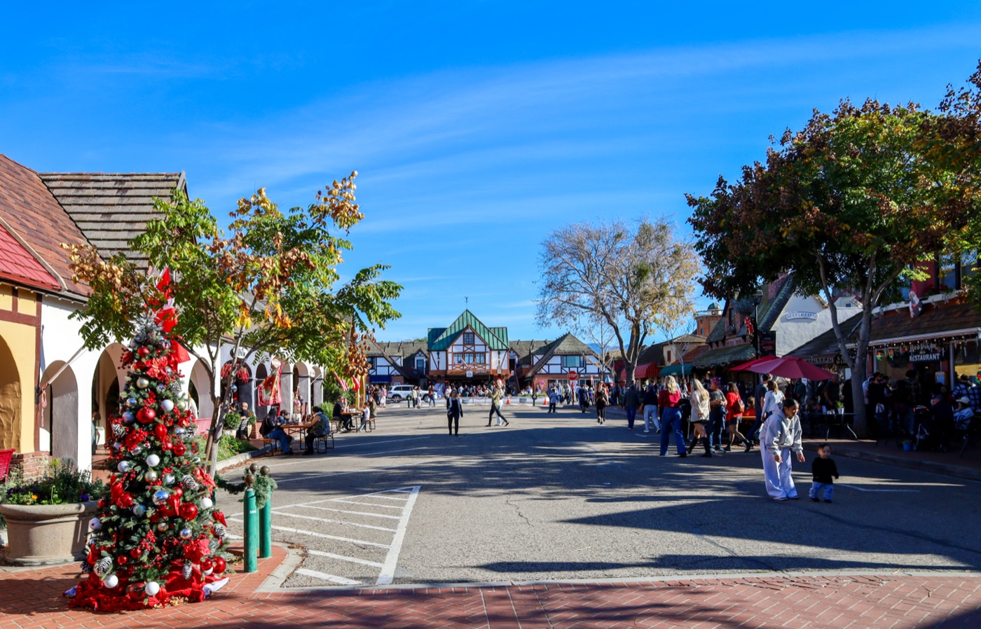 Solvang, California, real photograph.