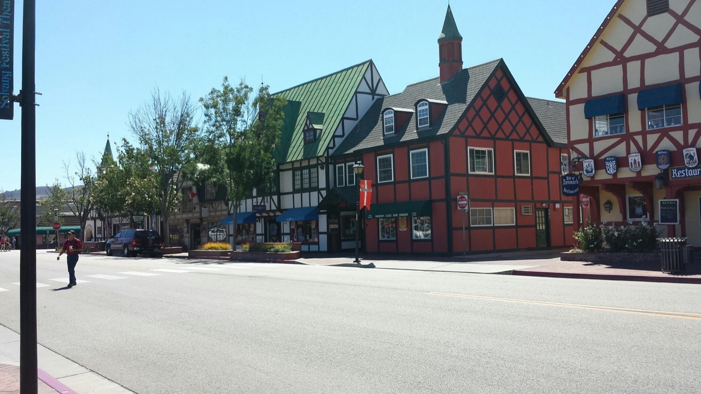 Solvang, California, real photograph.