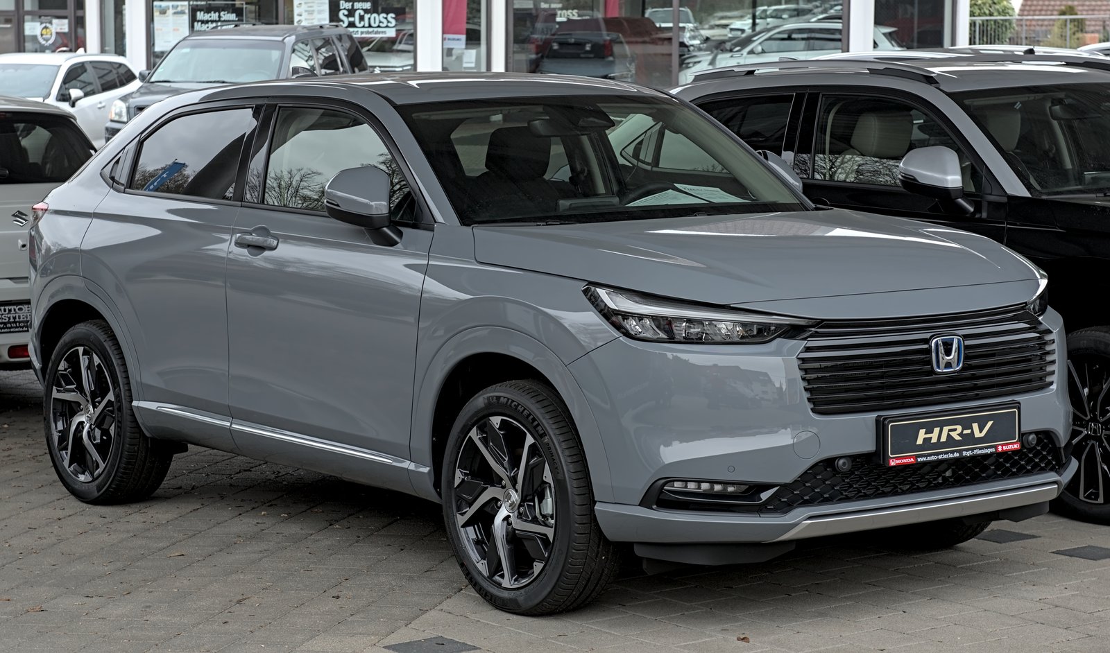 Honda electrified vehicle, editorial photograph.