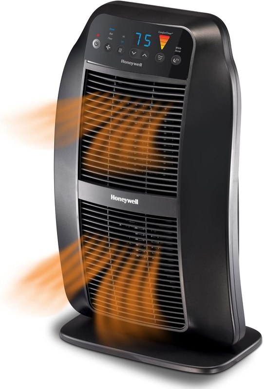 Honeywell Genius HeatGenius Ceramic Heater, Black, HCE840B