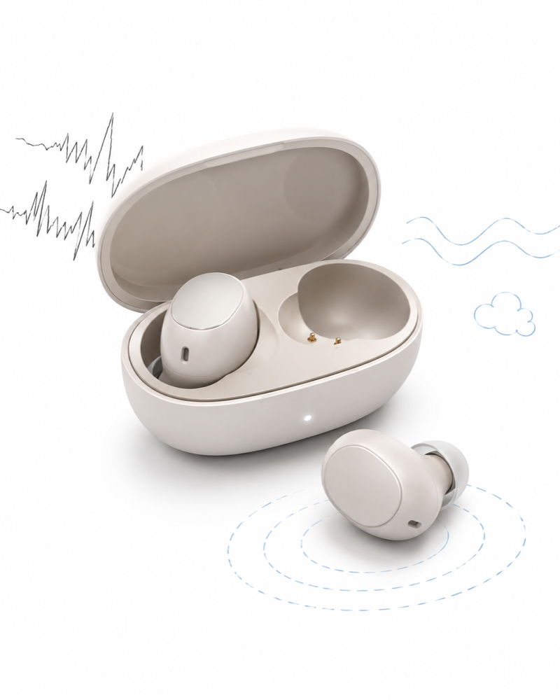 Noise-canceling earbuds