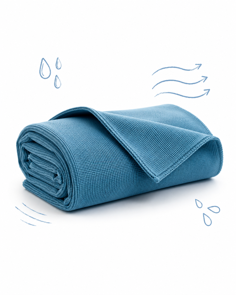 Quick-dry microfiber travel towel