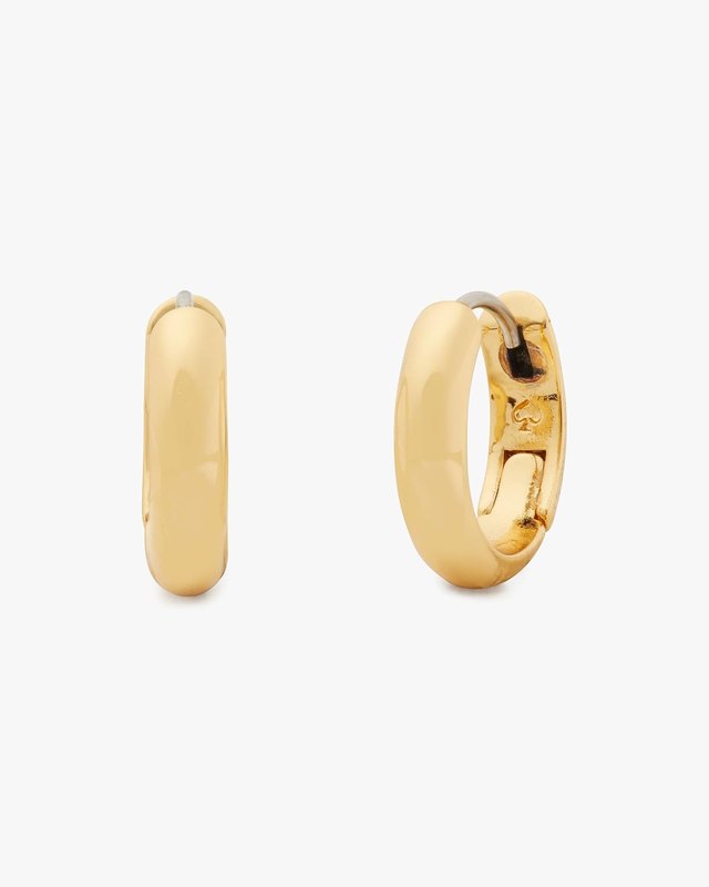 Kate Spade New York Brilliant Statements Hoop Earrings in Gold