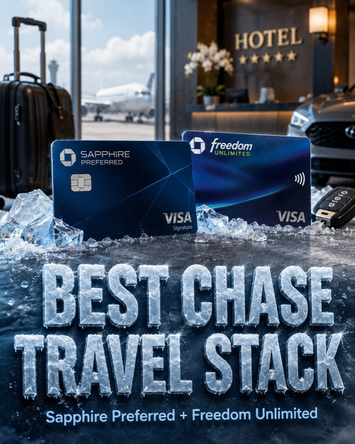 Best Chase stack — Sapphire Preferred + Freedom Unlimited