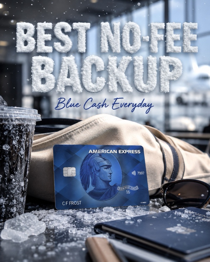 Best no-fee backup — Blue Cash Everyday