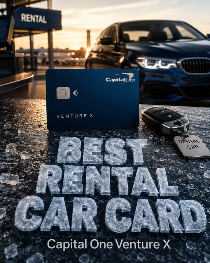 Best rental car card — Capital One Venture X