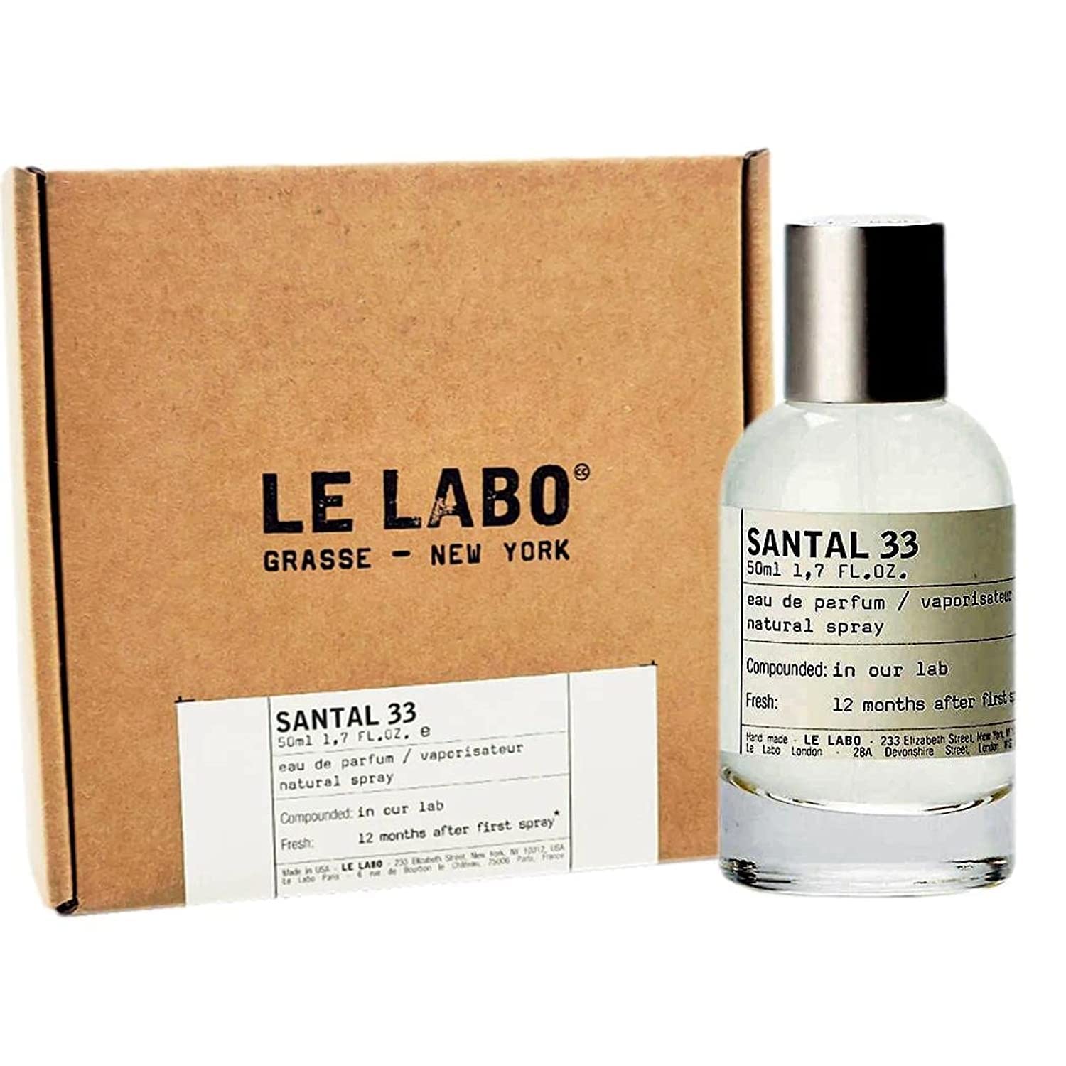 Santal 33 fragrance bottle
