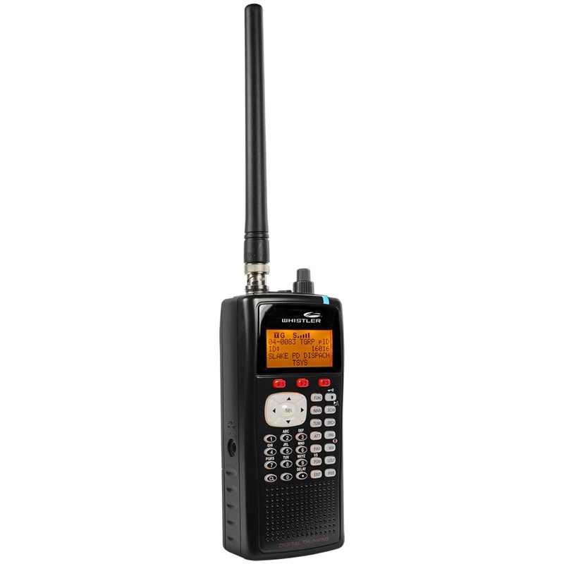 Whistler WS1040 Handheld Digital Scanner – P25 Phase I, Trunking, Same Weather Alerts, Multi-System Support, Programmable, PC Interface, LED & Audio Alerts