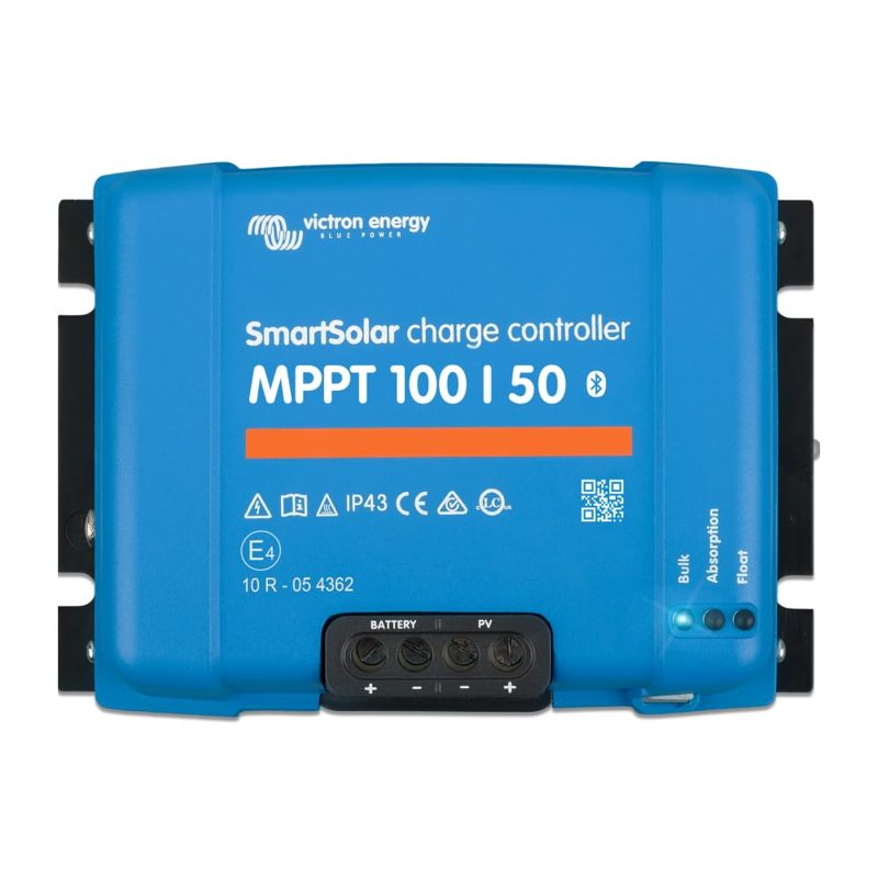 Victron Energy SmartSolar MPPT Solar Charge Controller 100V, 50A, 12/24V
