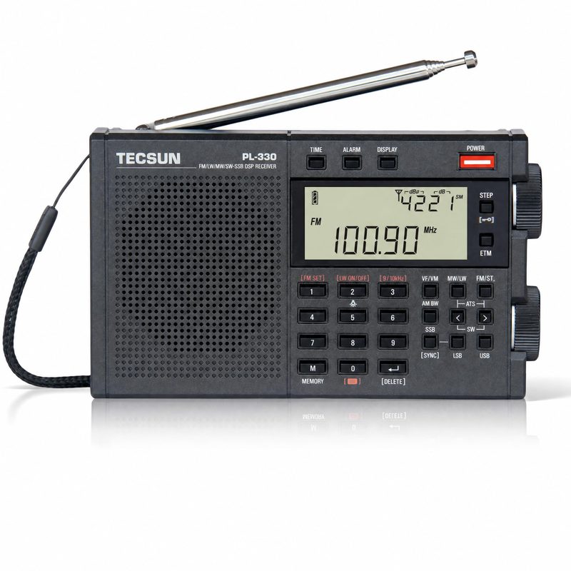 Tecsun Digital PL330 AM/FM/LW/SW Worldband Radio with Single Side Band Receiver